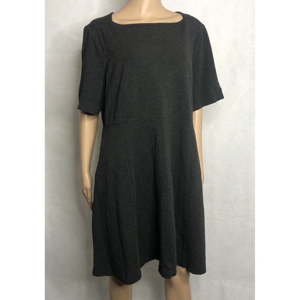 The Limited Collection Gray Dress Plus Size 18 18W Sheath Classic Business